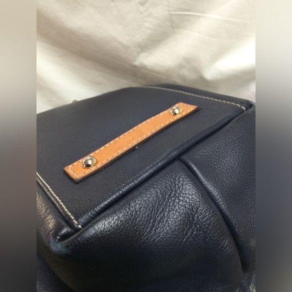 Dooney and Bourke Shoulder/Hand bag. Blue - Picture 8 of 16